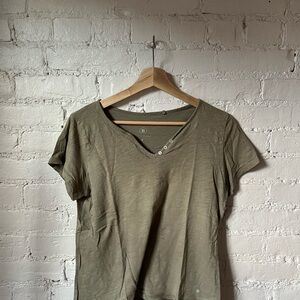 Olive Green Women's Top